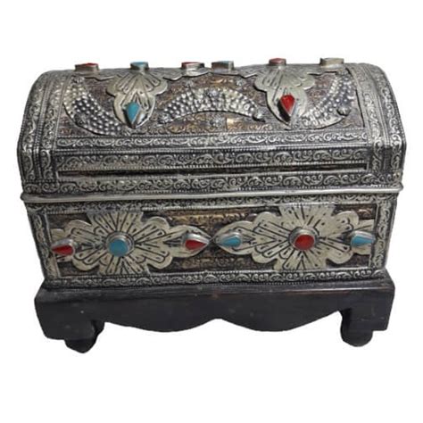 small metal box morocco|moroccan boxes for sale.